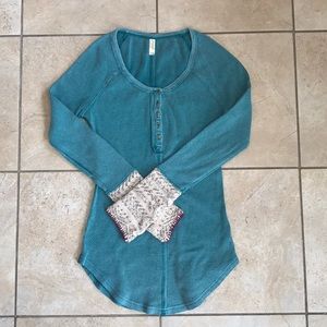 Free People Thermal top